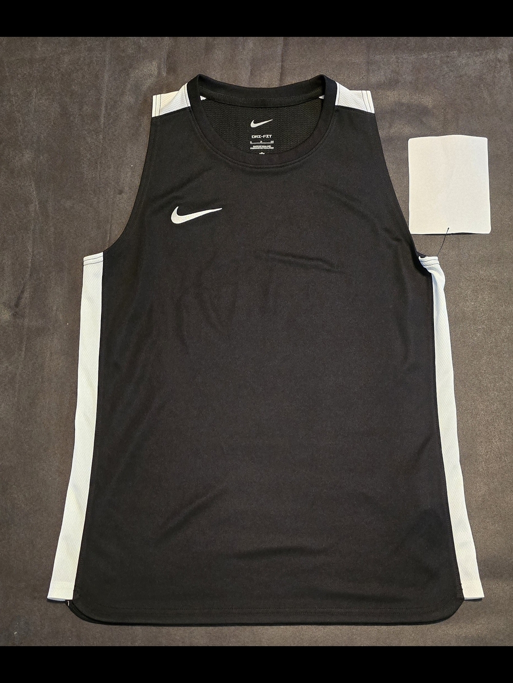 Nike Black Athletic Dri-FIT Crew Neck Tee